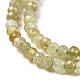 Natural Green Garnet Beads Strands G-C009-A23-4