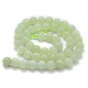 Chapelets de perles en jade naturelle nouvelle G-G763-04-8mm-2