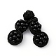 Handgemachte chinesische Frösche Knoten Tasten Sets&nbsp;AJEW-WH0258-261B-1