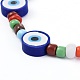 Perles de rocaille de verre étirer bracelets BJEW-JB06291-04-6