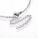304 Stainless Steel Pendant Necklaces NJEW-H491-04G-4