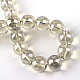 Chapelets de perles en verre électroplaqué EGLA-Q062-6mm-A11-3