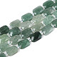 Природный зеленый бисер пряди клубники кварца G-T139-77-4