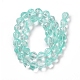 Chapelets de perles en verre transparente   GLAA-F114-02B-06-2