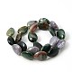 Natural Indian Agate Beads Strands G-G295-15x20mm-07-2