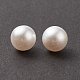 Perles en acrylique de perle d'imitation X-OACR-XCP0001-01-3