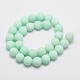 Natural Malaysia Jade Beads Strands G-A152-A-12mm-2