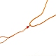 Boucles de cordon de pendentif en nylon NWIR-WH0012-02D-2