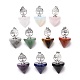 Natural & Synthetic Gemstone Pendants G-I321-07P-1