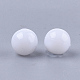 Perles plastiques opaques X-KY-T005-6mm-601-2