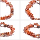 Bracelets extensibles en copeaux de pierre mélangés naturels et synthétiques BJEW-JB01308-4