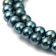 Electroplate Synthetic Magnetic Hematite Beads Strands G-E602-01B-3