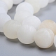 Natürliche Blume Jade Perlen Stränge G-E266-12A-6mm-3
