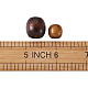 Cheriswelry cuentas de madera natural teñidas WOOD-CW0001-01-LF-9