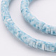 Chapelets de perle en pâte polymère manuel X-CLAY-S094-4mm-A10-3