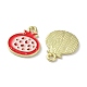 Эмалевые подвески из фруктового сплава PALLOY-S058-01LG-14-2