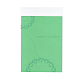 レクタングルセロハンのOPP袋  薄緑  22.8x14.9cm  一方的な厚さ：0.035mm  インナー対策：20x14.9のCM  約95~100個/袋 OPC-I005-15-2