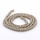 Imitation Jade Glass Faceted Rondelle Beads Strands GLAA-A024A-02-2