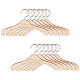 Gomakerer 12 шт. деревянные вешалки для одежды для кукол AJEW-GO0001-22B-1