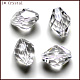 Perles d'imitation cristal autrichien SWAR-F054-13x10mm-01-1