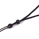 Fabricación de collar de cuerda de nylon X-MAK-T005-21B-2