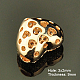 Brass Cubic Zirconia Pendants ZIRC-D007-1-3