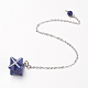 Chakra Natural Lapis Lazuli Dowsing Pendulums X-G-F516-01E-1