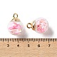 Стеклянные подвески FIND-Z083-01G-3