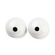 オペーク樹脂カボション  面白い目  ホワイト  13.5x7mm RESI-H151-09-1