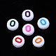 White Opaque Acrylic Beads MACR-T038-18-0-2