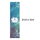 Etiqueta de papel de jabón hecho a mano con tema de cielo estrellado DIY-WH0243-381-1