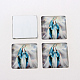 Cabochons en verre imprimées X-GGLA-N001-10mm-A19-2