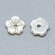 Perles de coquillage blanc naturel SSHEL-S260-012-2
