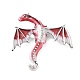 Dragon Alloy Brooch JEWB-K018-13AS-01-1
