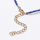 Collane di perle naturali in lapislazzuli NJEW-K108-14-01-3