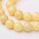 Chapelets de perles en jade Mashan naturel G-K151-10mm-45-3