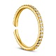 Shegrace diseño simple 925 anillos de puño de plata esterlina JR109C-1