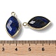 Pendentifs en lapis lazuli naturel G-B009-01G-P-3