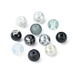 375 Uds. 15 estilos imitación jade y perla y cuentas de vidrio pintadas para hornear GLAA-FS0001-34-2