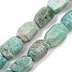 Природных амазонит бисер нитей G-F796-C08-01-2