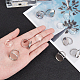 Unicraftale 20 establece la fabricación de anillos de dedo ajustables DIY-UN0001-18P-2