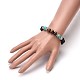 Natural Tiger Eye Beads Stretch Bracelets BJEW-JB04130-02-4