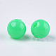 Perles plastiques opaques KY-T005-6mm-610-2