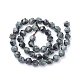 Chapelets de perles de jasper kambaba naturel G-S149-39-6mm-3