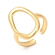 201つのステンレス鋼の指輪  カフスリング  男性女性のための中空の不規則な楕円リング  ミックスカラー  usサイズ7（17.3mm）  3mm RJEW-E063-49-M-2