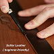 Плоский шнур из микрофибры из искусственной кожи LC-WH0006-07A-04-6