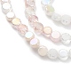 Brins de perles de verre de galvanoplastie de couleur dégradée GLAA-E042-03E-3