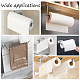 Unicraftale 304 Toilettenpapierhalter aus Edelstahl ohne Lochung AJEW-UN0001-30-7