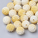 Imitation Pearl Acrylic Beads OACR-T004-12mm-15-1