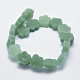 Natural Green Aventurine Beads Strands G-G748-04D-2